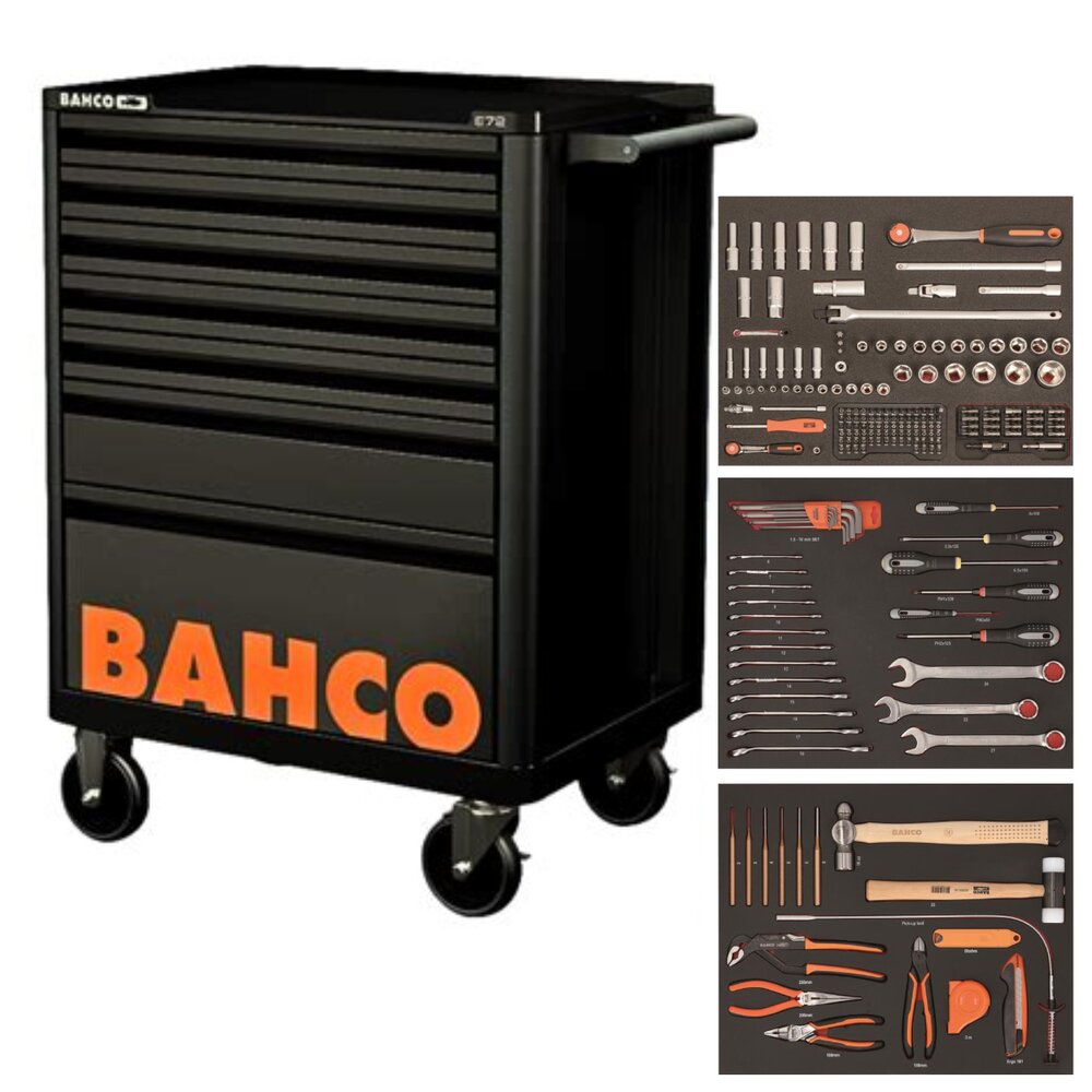 vozík dílenský vybavený 226d Bahco