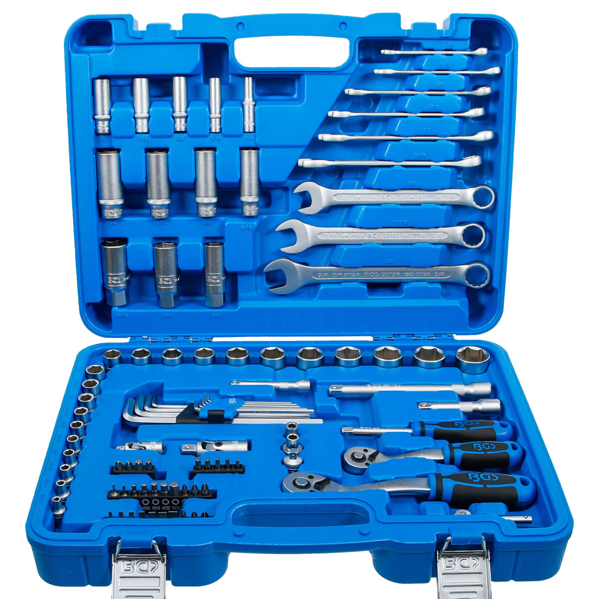 Sada hlavic 1/4"+3/8" 92d