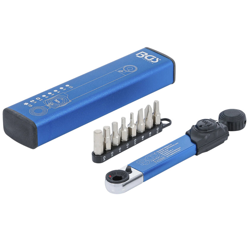 Klíč momentový 2-10Nm 1/4" 9d