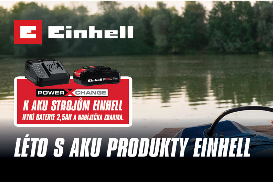 Léto s aku produkty Einhell