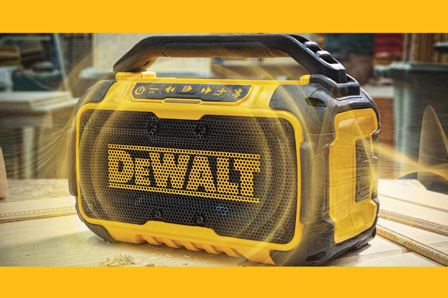 Reproduktor Dewalt zdarma