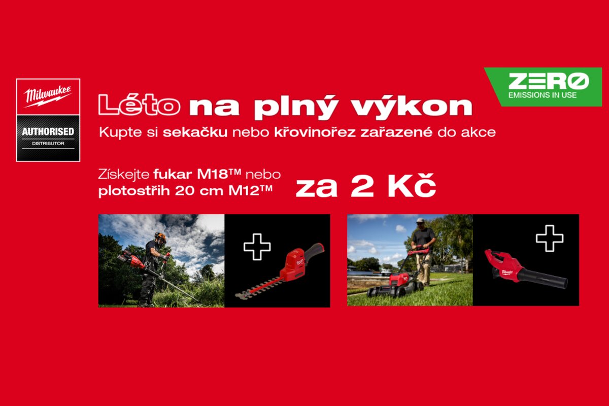 Milwaukee Léto na plný výkon
