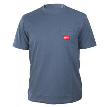 Tričko krátký rukáv s kapsou  XL WTSS BLU 