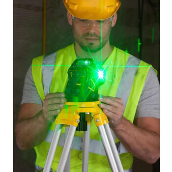 Laser linkový 3 x 360 zelený  - 4