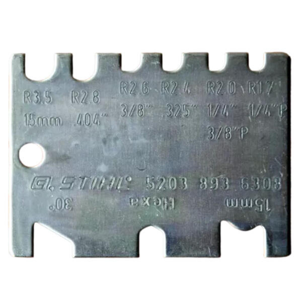 Šablona orovnávací 3/8" RH