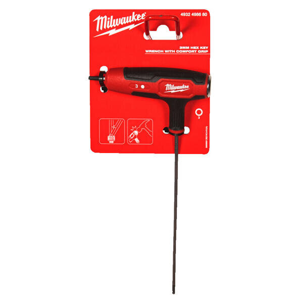 Šroubovák T rukojeť imbus 3 mm