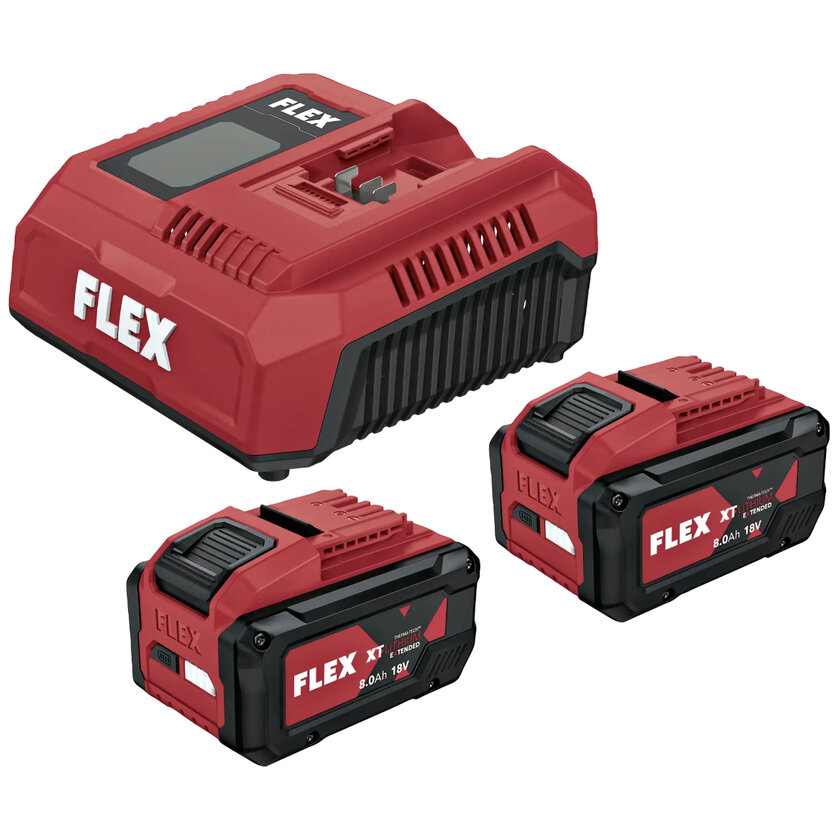Aku set 18V 8 Ah 2x + nabíječka CA2