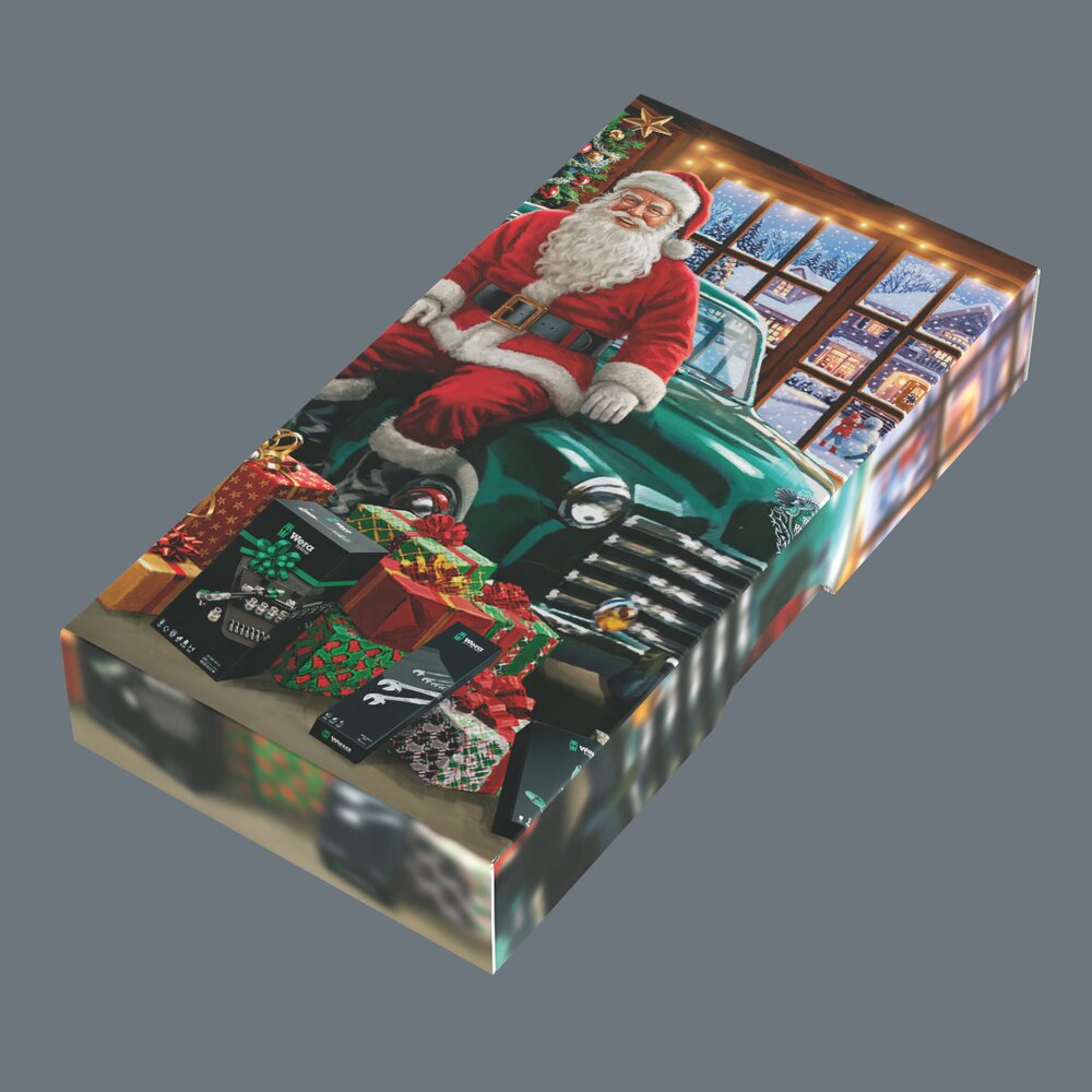 Wera sada bitů 30d Ph+PZ+Tx Christmas 2026