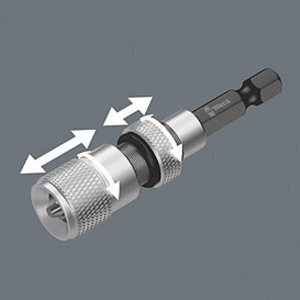 Adaptér magnetický 1/4" s dorazem