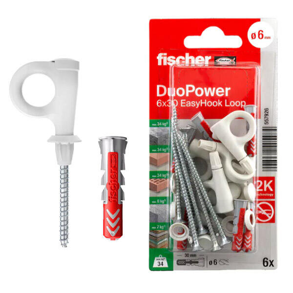 EasyHook oko 6x30mm 6ks