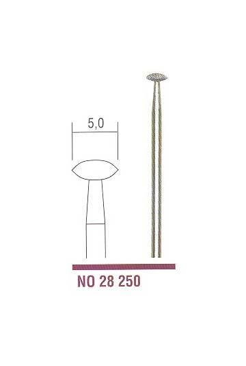 Fréza diamantová čočka 5mm