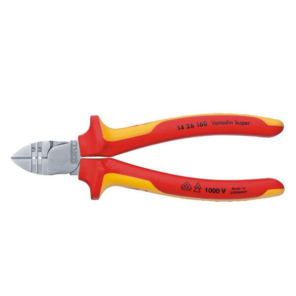 Kleště štípací boční 160mm Cr/VDE