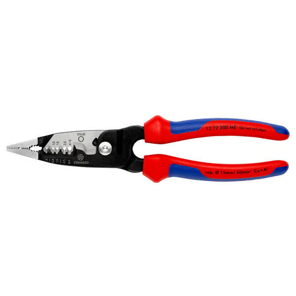 Kleště elektroinstalační 200mm PVC