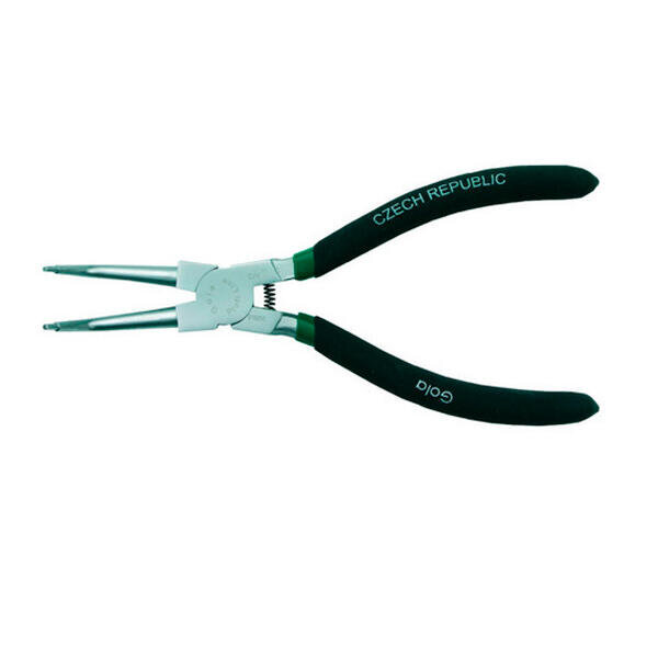 Kleště na pojistné kroužky zahnuté 160mm vnitřní