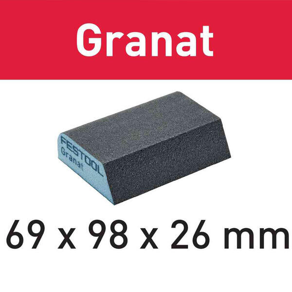 Kostka brousící 98x68x26mm zr120 zkosená