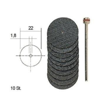 Kotouč řezný 22x0,8mm tkan.10ks+trn