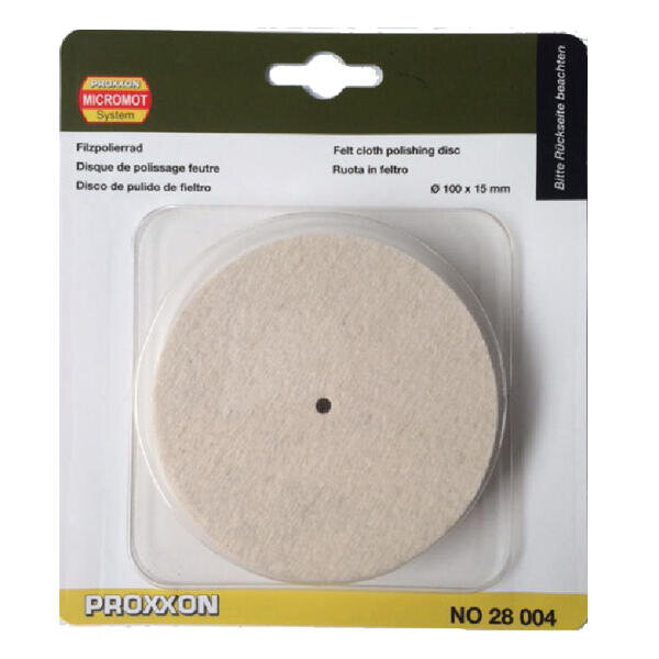 Kotouč lešticí PM100 filcový 100 x 15 mm