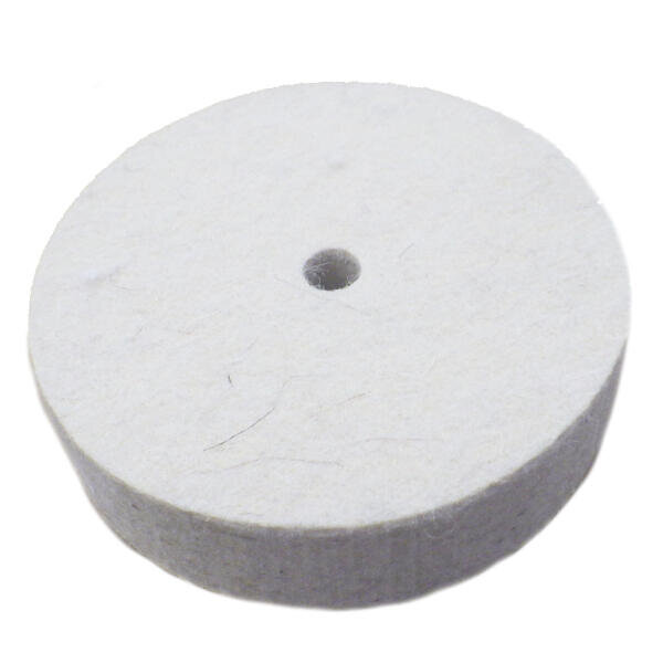Kotouč plstěný 100x20mm bílý