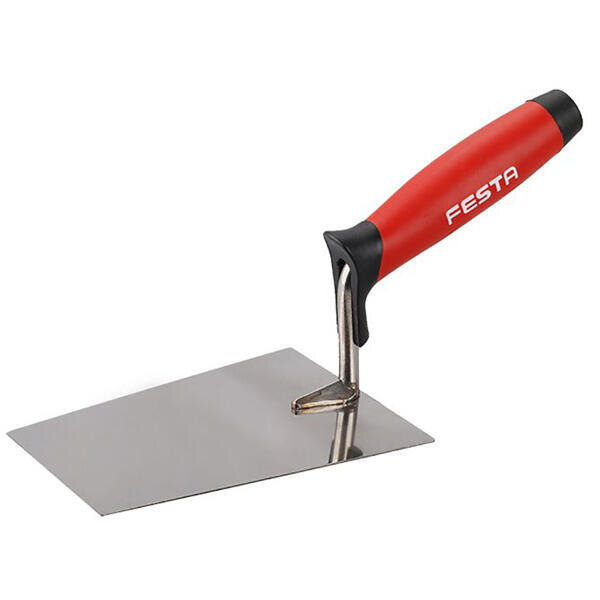 Lžíce zednická 160x115mm inox gum.ruč.