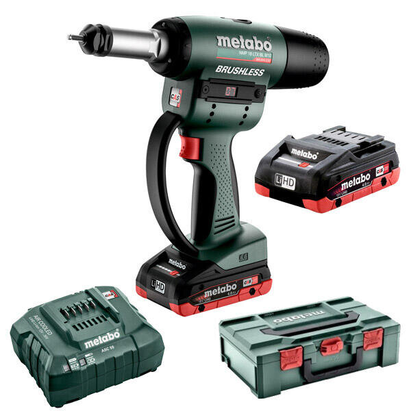 Nýtovačka NMP 18 LTX BL M10 2x4Ah
