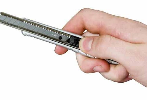 Nůž s ulamovací čepelí 9mm kovový FatMax