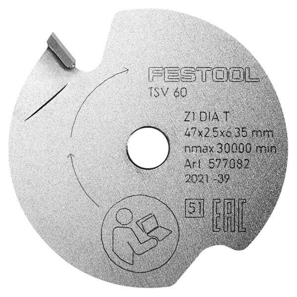 Předřezový kotouč 47x2,5x6,35 T1 DIA