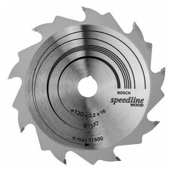 Pilový kotouč 130x16 z09 x2,2mm Speedline Wood