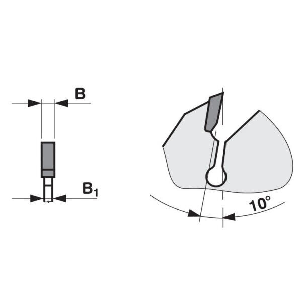 Pilový kotouč 200x30 z32 x4,0mm 92 FZ drážkovací