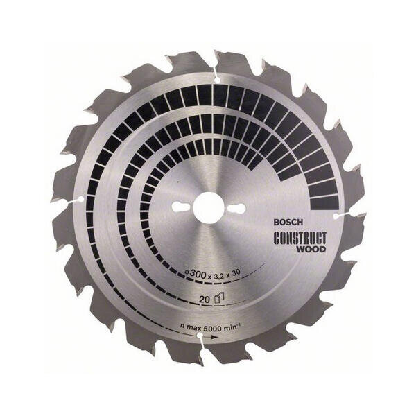 Pilový kotouč 300x30 z20 x3,2mm Construct Wood