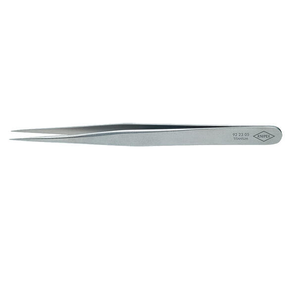 Pinzeta 120mm rovná hladká titan