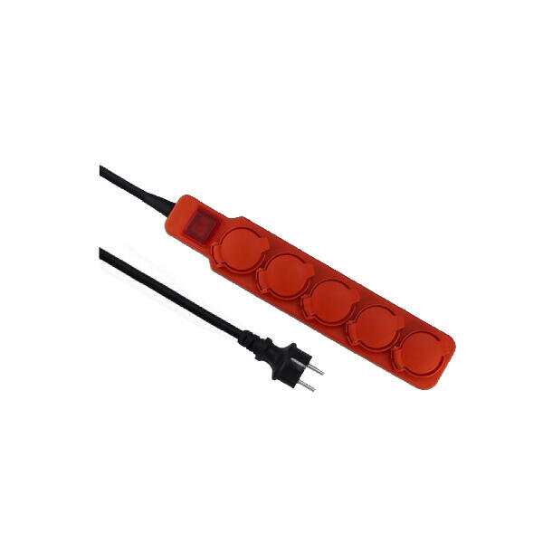 Prodlužovací kabel 3m 5x zásuvka IP44
