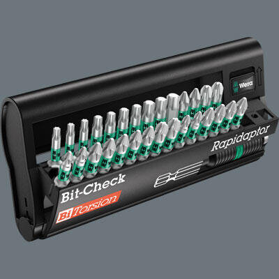 Sada bitů 1/4" pl+Ph+Pz Bit-Check 10d