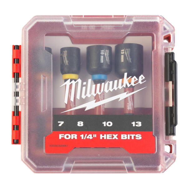 Sada bitů nástrčných magnetických 7,8,10,13mm