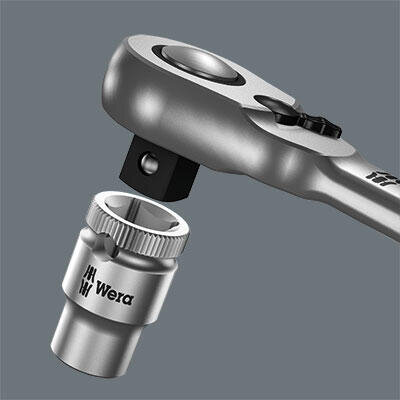 Sada hlavic 1/2" s ráčnou ZYKLOP metal 28d