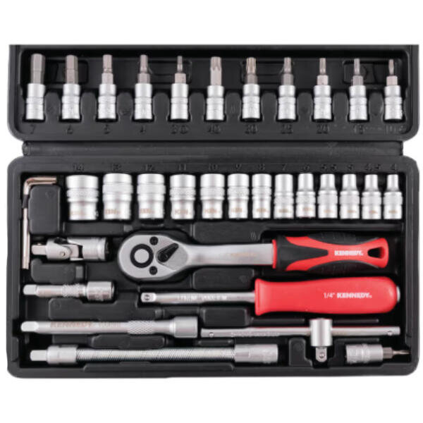 Sada hlavic 1/4" 46d