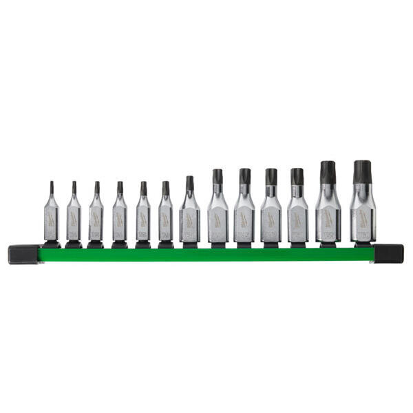 Sada hlavic 1/4"+3/8" TX8-TX60 lišta 13d