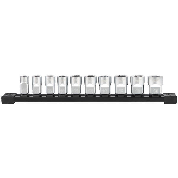 Sada hlavic 3/8" 10d lišta