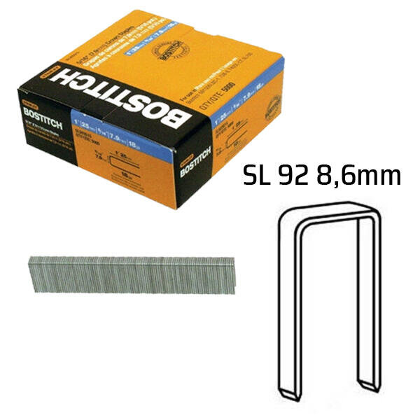 Spony typ 92 8mm SL