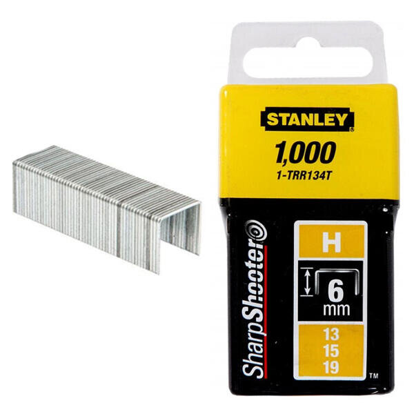 Spony typ H, 06mm, 1000ks