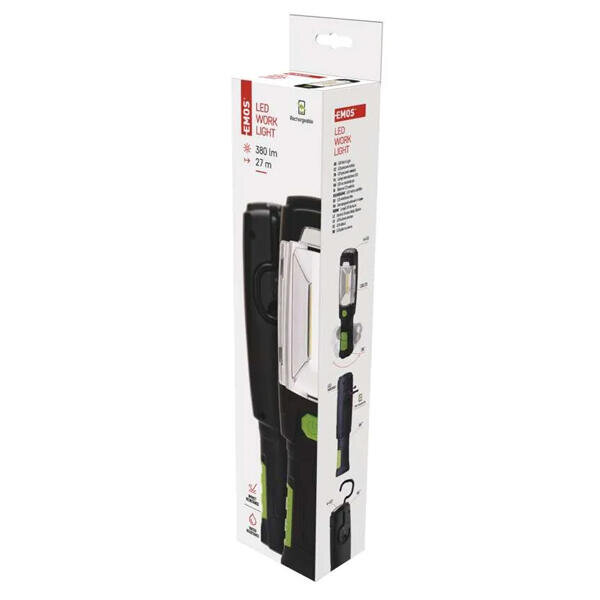 Svítilna nabíjecí EMOS 3W COB+6LED